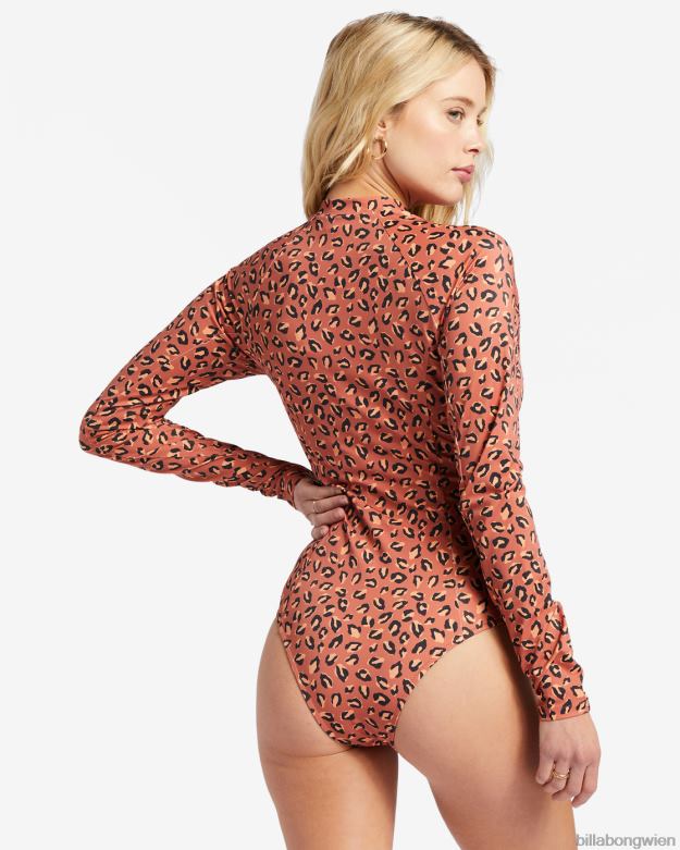 Billabong Wien 00V681708 | Billabong a/div biarritz langärmliger Badeanzug küsse die Erde Frauen