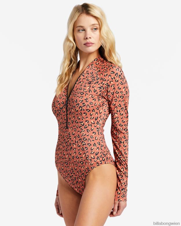 Billabong Wien 00V681708 | Billabong a/div biarritz langärmliger Badeanzug küsse die Erde Frauen