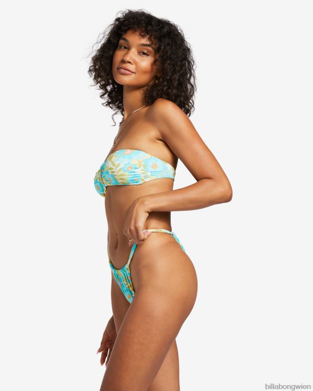 Billabong Wien 00V681162 | Billabong Summer Sky geraffte, knappe Hike-Bikinihose multi Frauen