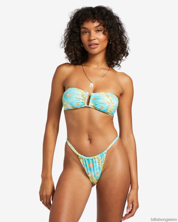 Billabong Wien 00V681162 | Billabong Summer Sky geraffte, knappe Hike-Bikinihose multi Frauen