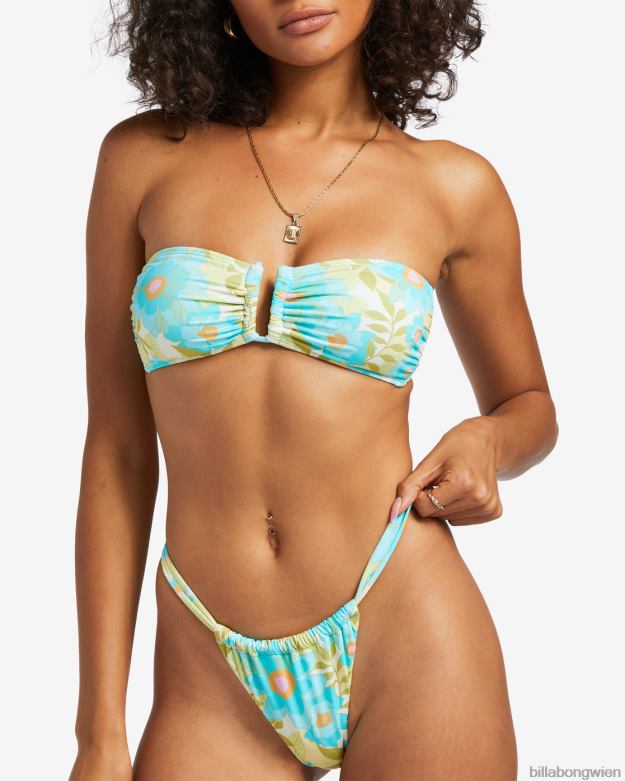 Billabong Wien 00V681162 | Billabong Summer Sky geraffte, knappe Hike-Bikinihose multi Frauen