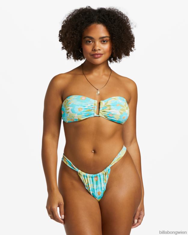 Billabong Wien 00V681162 | Billabong Summer Sky geraffte, knappe Hike-Bikinihose multi Frauen