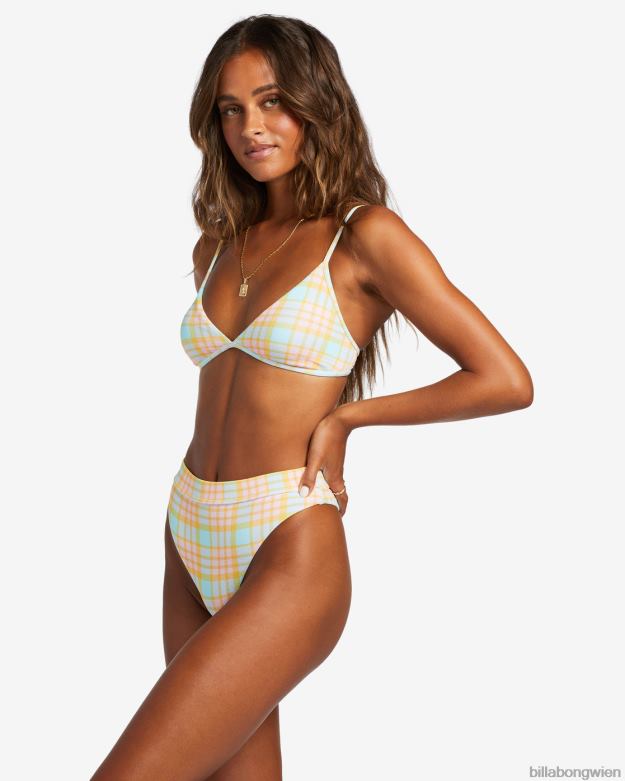 Billabong Wien 00V681175 | Billabong Überprüfen Sie bitte die Maya-Bikinihose mit hoher Taille multi Frauen