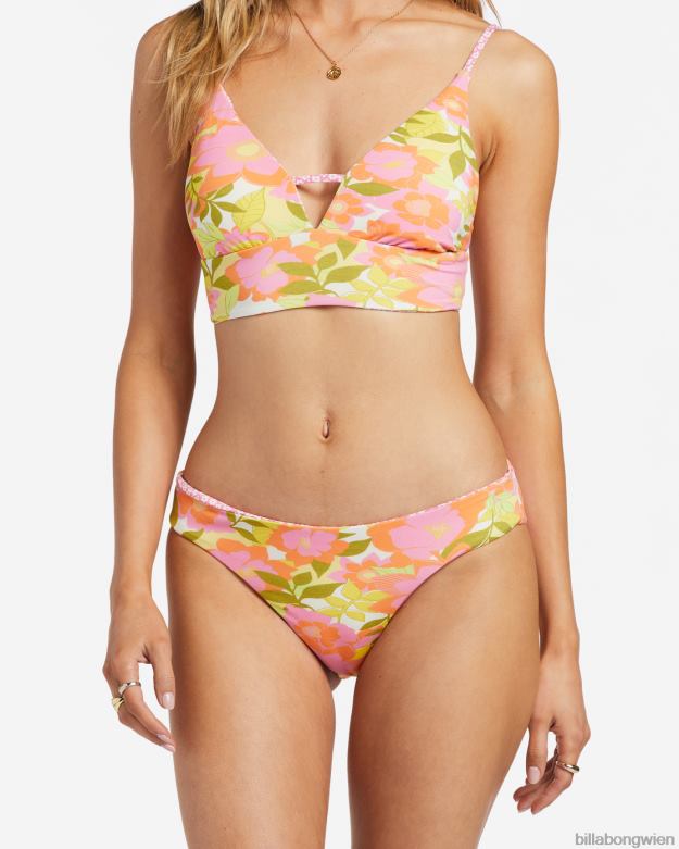 Billabong Wien 00V681179 | Billabong Wende-Bikinihose im Sommer-Folk-Stil, mittelgroß multi Frauen