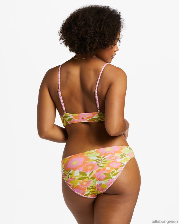 Billabong Wien 00V681179 | Billabong Wende-Bikinihose im Sommer-Folk-Stil, mittelgroß multi Frauen