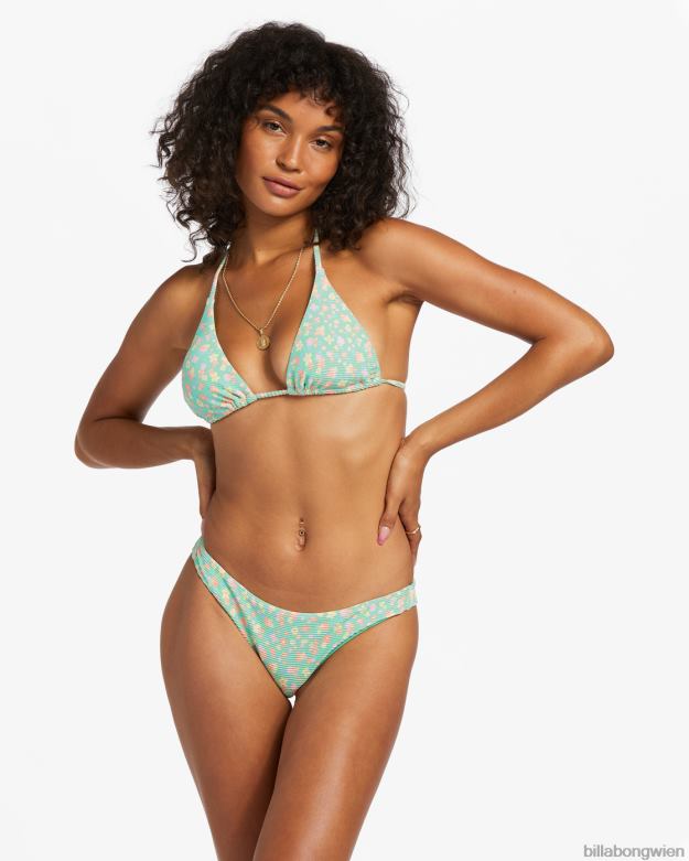 Billabong Wien 00V681198 | Billabong Ich liebe deine tanlines knappen Bikinihöschen grüne Minze Frauen