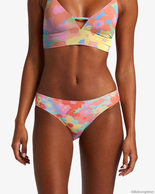 Billabong Wien 00V681206 | Billabong Coast ist eine transparente Lowrider-Bikinihose in mittlerer Größe multi Frauen