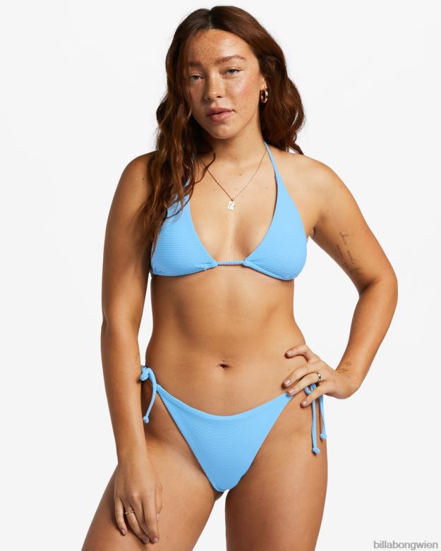 Billabong Wien 00V681208 | Billabong Tanlines Tanga-Bikinihose zum Binden an der Seite Sommerhimmel Frauen