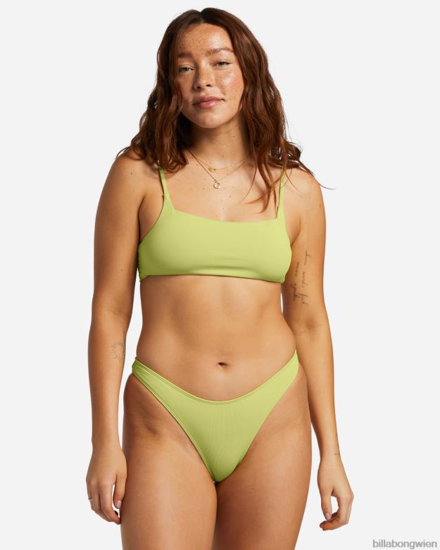 Billabong Wien 00V681230 | Billabong Sol Searcher Hike-Bikinihose helle Limette Frauen