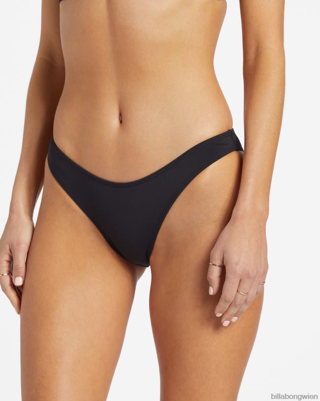 Billabong Wien 00V681261 | Billabong Sol Searcher Hike-Bikinihose schwarzer Kieselstein Frauen