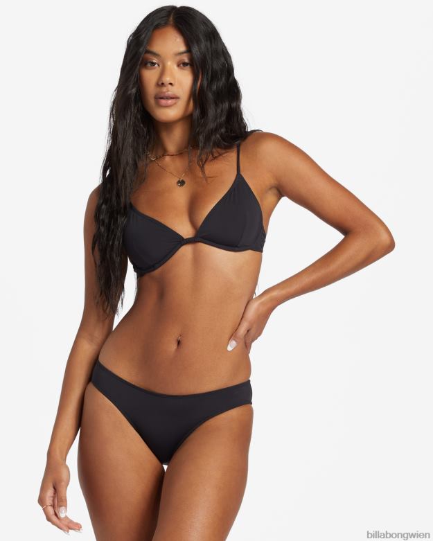 Billabong Wien 00V681263 | Billabong Sol Searcher Lowrider-Bikinihose schwarzer Kieselstein Frauen
