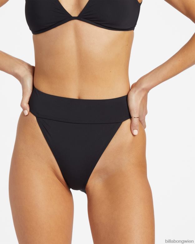 Billabong Wien 00V681265 | Billabong Sol Searcher Aruba Bikinihose schwarzer Kieselstein Frauen