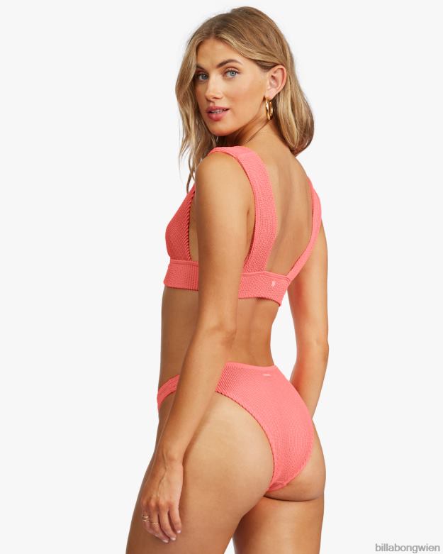 Billabong Wien 00V681294 | Billabong Sommer-High-Tropic-Bikinihose Korallenschwarm Frauen