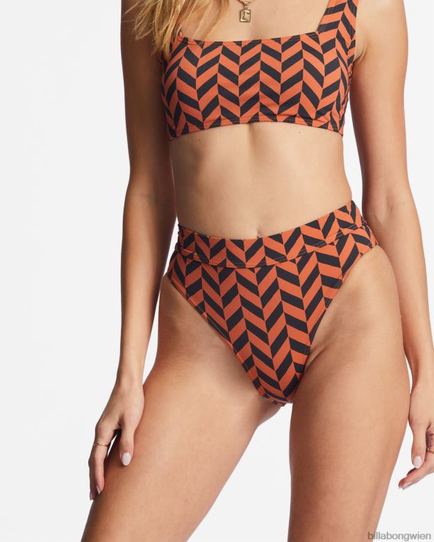 Billabong Wien 00V681297 | Billabong Cross Step Maui Rider Bikinihose Ziegel Frauen