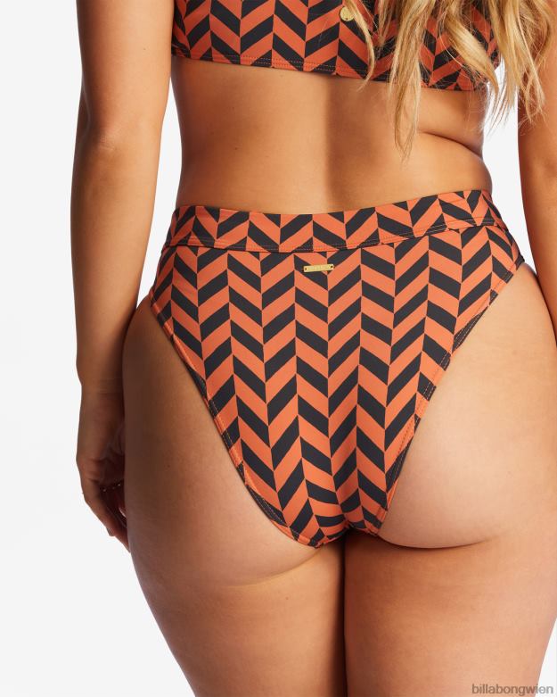 Billabong Wien 00V681297 | Billabong Cross Step Maui Rider Bikinihose Ziegel Frauen