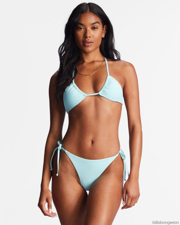 Billabong Wien 00V681311 | Billabong Sol Searcher Tanga-Bikinihose zum Binden an der Seite reines Aqua Frauen