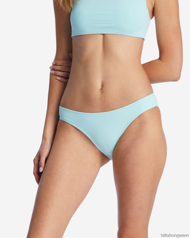 Billabong Wien 00V681312 | Billabong Sol Searcher Lowrider-Bikinihose reines Aqua Frauen