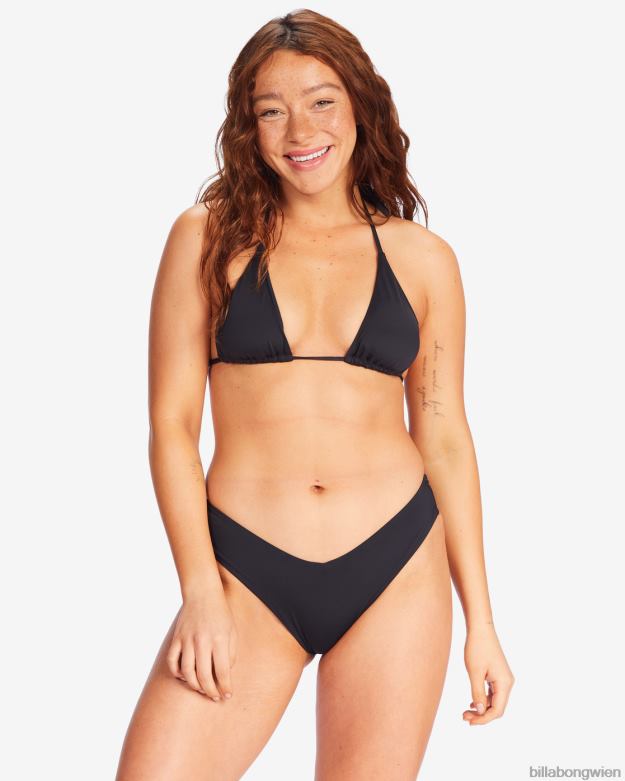 Billabong Wien 00V681317 | Billabong Sol Searcher Fiji-Bikinihose schwarzer Kieselstein Frauen