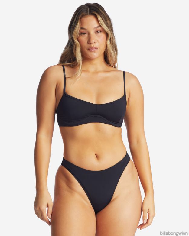 Billabong Wien 00V681318 | Billabong Sol Searcher Havana knappe Bikinihose schwarzer Kieselstein Frauen