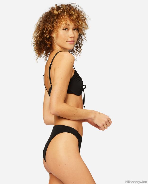 Billabong Wien 00V681318 | Billabong Sol Searcher Havana knappe Bikinihose schwarzer Kieselstein Frauen