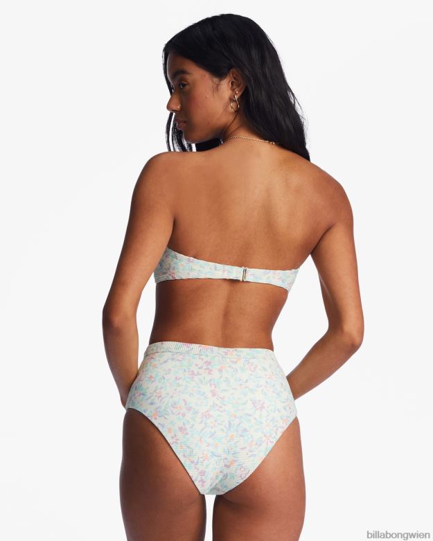 Billabong Wien 00V681412 | Billabong Süße Oasis Tanlines hohe Retro-Bikinihose Salzkristall Frauen