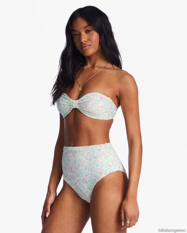 Billabong Wien 00V681412 | Billabong Süße Oasis Tanlines hohe Retro-Bikinihose Salzkristall Frauen