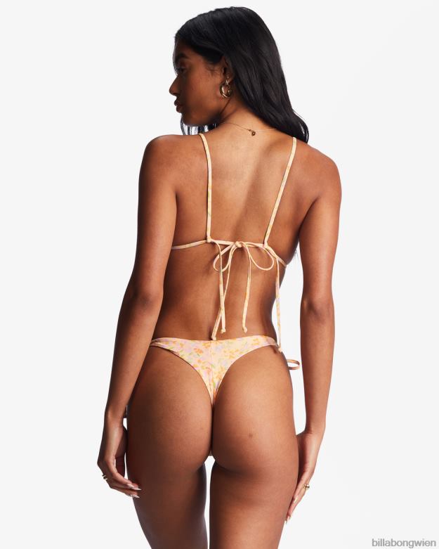 Billabong Wien 00V681417 | Billabong Sweet Oasis Maya Bikinihose zum Binden an der Seite gewaschener Nektar Frauen