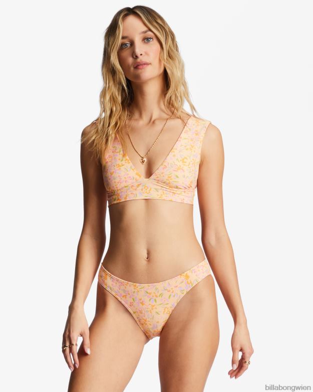 Billabong Wien 00V681421 | Billabong Sweet Oasis Lowrider-Bikinihose gewaschener Nektar Frauen