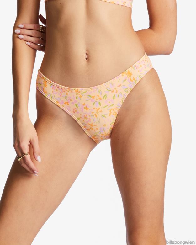 Billabong Wien 00V681421 | Billabong Sweet Oasis Lowrider-Bikinihose gewaschener Nektar Frauen