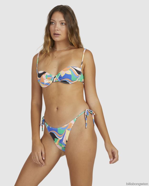 Billabong Wien 00V681433 | Billabong Chi-Chi-Hike-Bikinihose mit seitlicher Schnürung multi Frauen