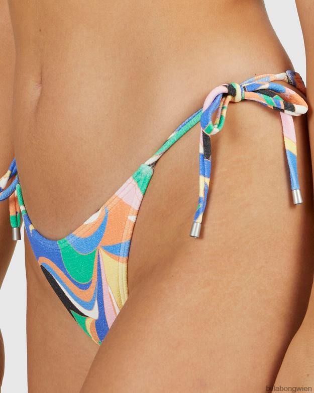 Billabong Wien 00V681433 | Billabong Chi-Chi-Hike-Bikinihose mit seitlicher Schnürung multi Frauen