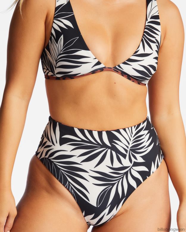 Billabong Wien 00V681437 | Billabong Spotted in Paradise Hi Retro Wende-Bikinihose mit hohem Beinausschnitt multi Frauen