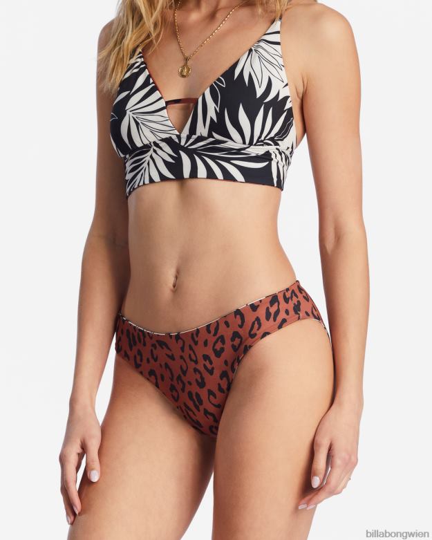 Billabong Wien 00V681439 | Billabong Spotted in Paradise Lowrider Wende-Bikinihose multi Frauen