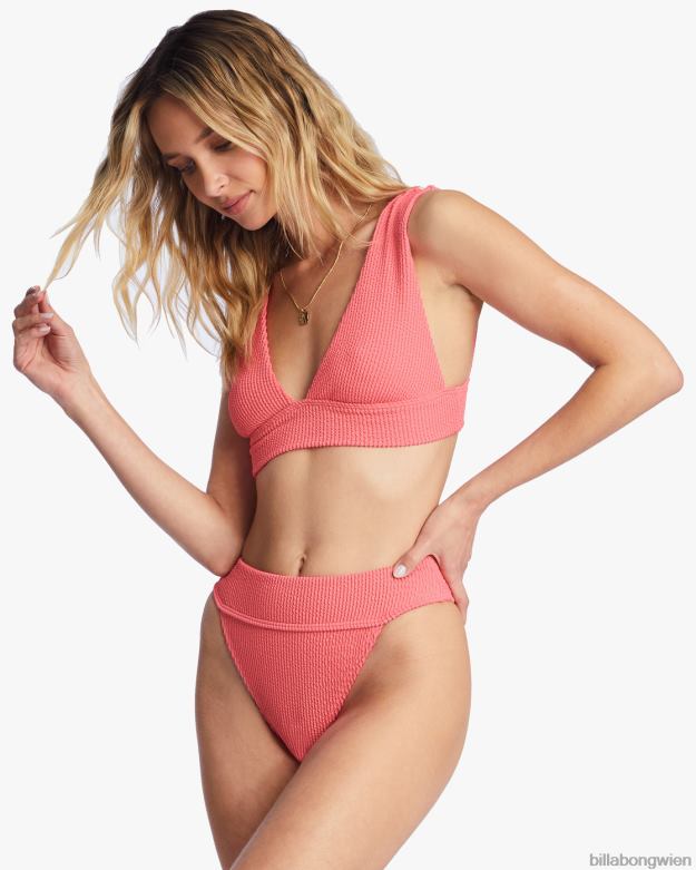 Billabong Wien 00V681459 | Billabong Sommer-High-Aruba-Bikinihose Korallenschwarm Frauen
