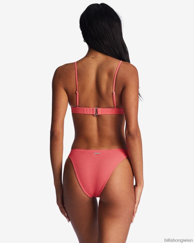 Billabong Wien 00V681460 | Billabong Sommer-High-Hike-Bikinihose Korallenschwarm Frauen