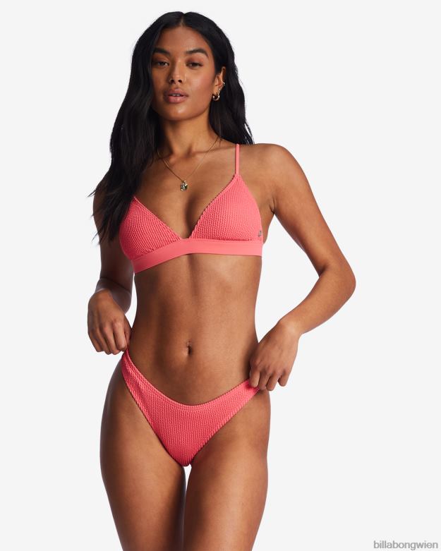 Billabong Wien 00V681460 | Billabong Sommer-High-Hike-Bikinihose Korallenschwarm Frauen