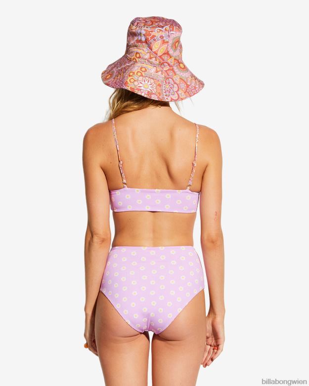 Billabong Wien 00V681473 | Billabong Billabong x Smiley Good Times Hi Retro-Bikinihose mit hohem Beinausschnitt, wendbar multi Frauen