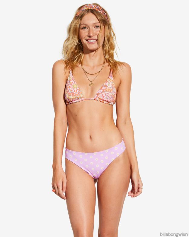 Billabong Wien 00V681475 | Billabong Billabong x Smiley Good Times Rev Lowrider Wende-Bikinihose multi Frauen