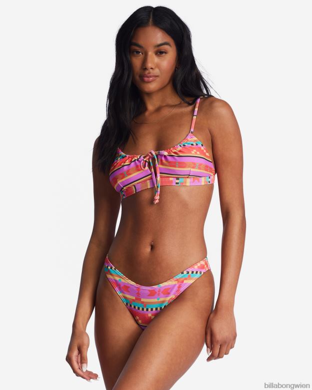 Billabong Wien 00V681485 | Billabong Baja Rising Hike-Bikinihose heller Mohn Frauen