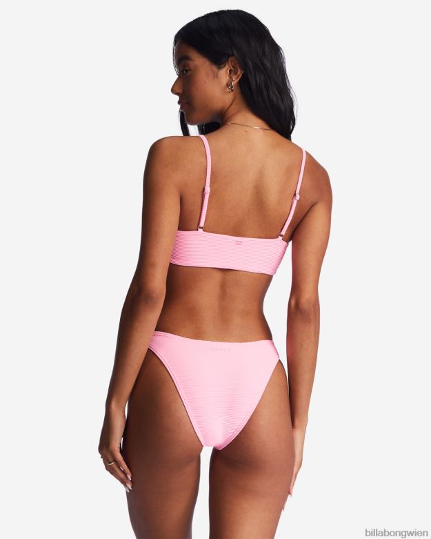 Billabong Wien 00V681491 | Billabong Tanlines Hike-Bikinihose rosa Benommenheit Frauen