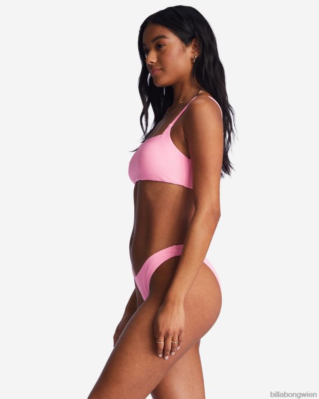 Billabong Wien 00V681491 | Billabong Tanlines Hike-Bikinihose rosa Benommenheit Frauen