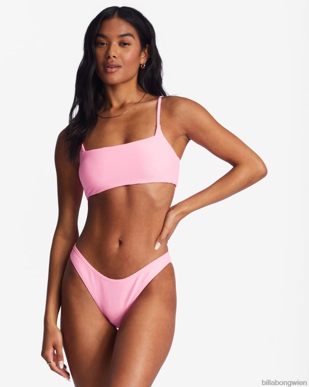 Billabong Wien 00V681491 | Billabong Tanlines Hike-Bikinihose rosa Benommenheit Frauen