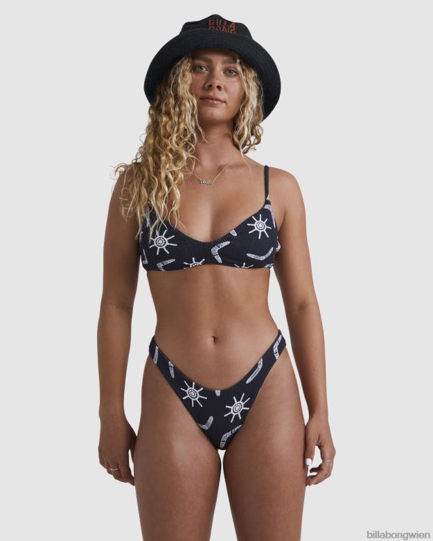 Billabong Wien 00V681512 | Billabong Otis Boomerang Hike Bikinihose Schwarz Frauen