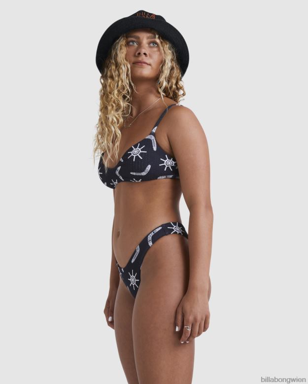 Billabong Wien 00V681512 | Billabong Otis Boomerang Hike Bikinihose Schwarz Frauen