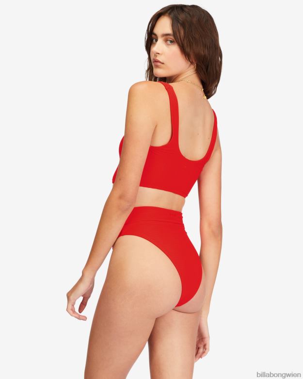 Billabong Wien 00V681536 | Billabong Tanlines hoch taillierte Bikinihöschen scharfer Pfeffer Frauen