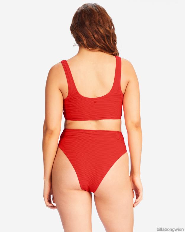 Billabong Wien 00V681536 | Billabong Tanlines hoch taillierte Bikinihöschen scharfer Pfeffer Frauen