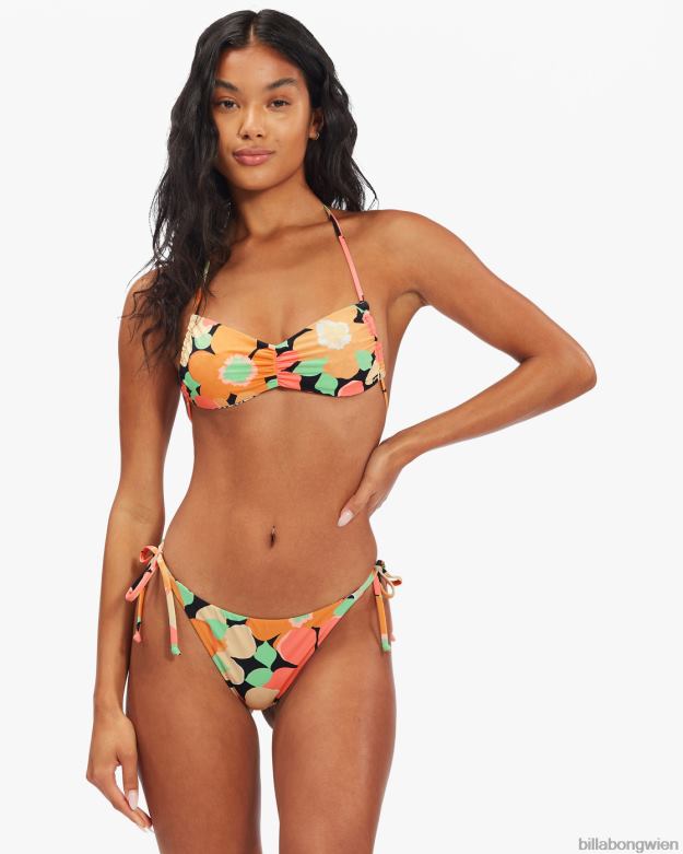 Billabong Wien 00V681547 | Billabong Pretty Daze Tanga Wende-Bikinihose zum Binden an der Seite multi Frauen