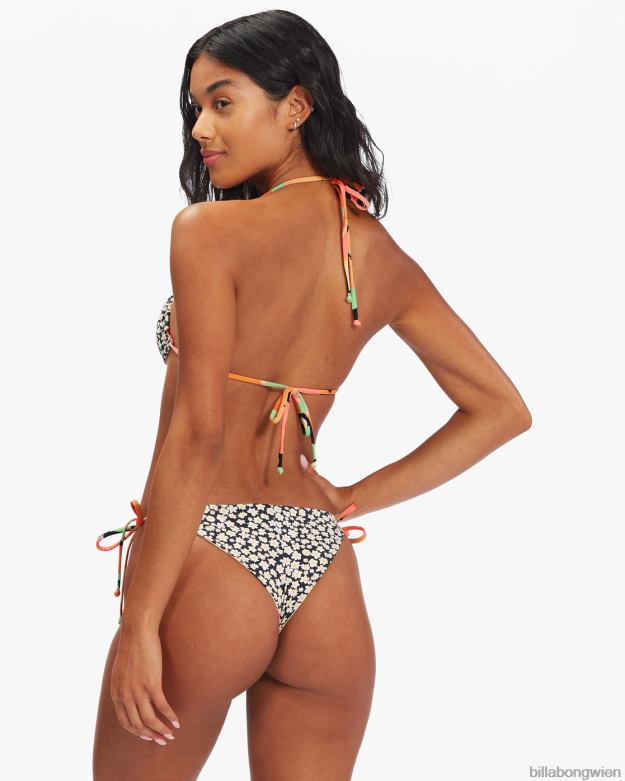 Billabong Wien 00V681547 | Billabong Pretty Daze Tanga Wende-Bikinihose zum Binden an der Seite multi Frauen