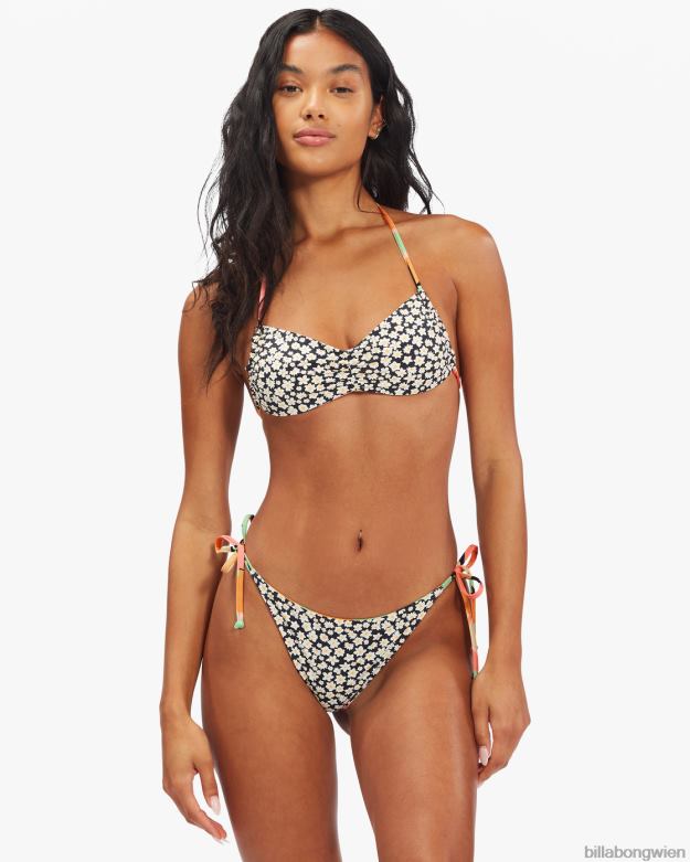 Billabong Wien 00V681547 | Billabong Pretty Daze Tanga Wende-Bikinihose zum Binden an der Seite multi Frauen