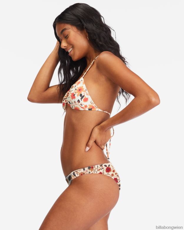 Billabong Wien 00V681558 | Billabong Swept Away Wende-Bikinihose mit tropischem Muster multi Frauen